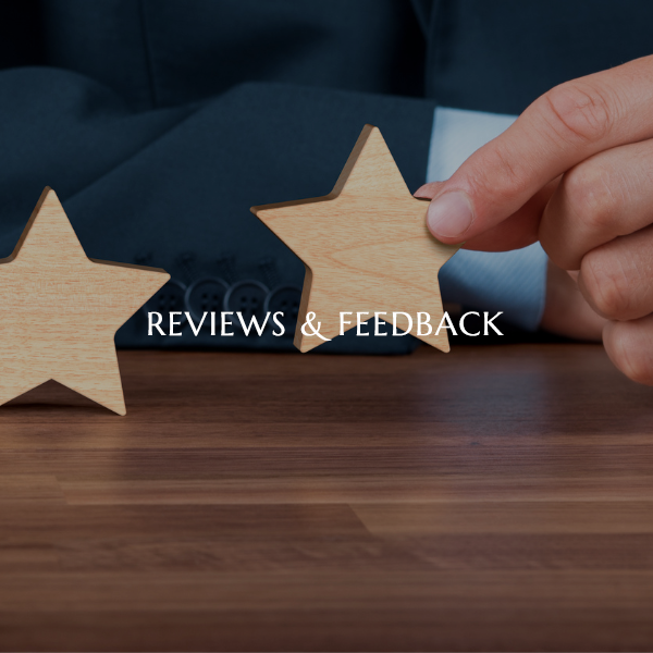 Reviews and Feedback