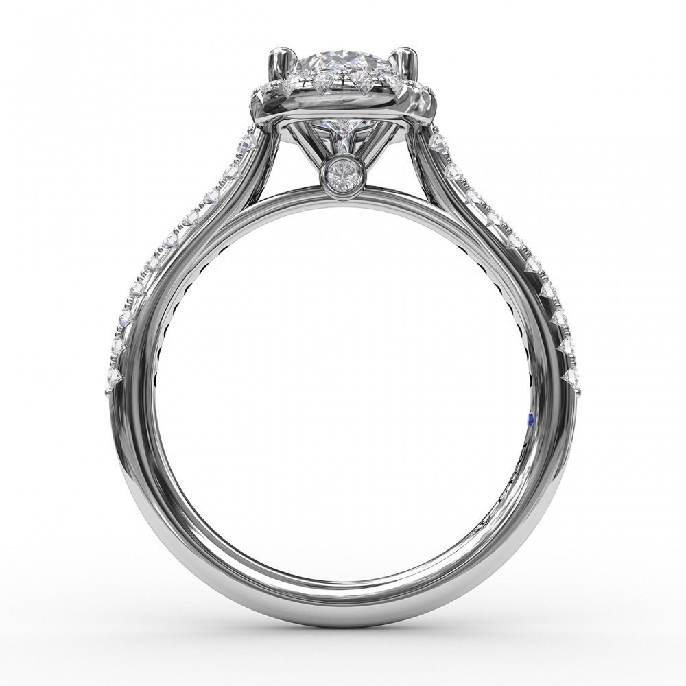 Pear Engagement Ring Setting