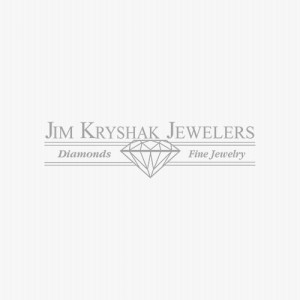 14K WHITE GOLD CHANNEL RING SIZE 7 WITH 13=0.90TW MIXED COLORED PRINCESS SAPPHIRES AND 38=0.25TW ROUND H-I I1 DIAMONDS  (2.87 GRAMS)