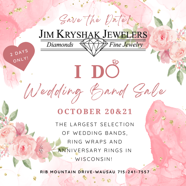 Fall 2023 I Do Wedding Band Sale